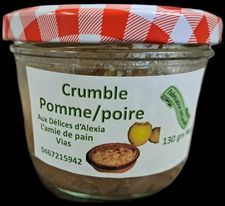 Crumble Pomme - Poire