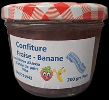 Confiture DUO Fraise / Banane