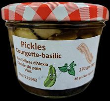Pickles Courgette - Basilic