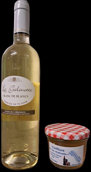 Confiture de Vin Blanc "GALINETTE"